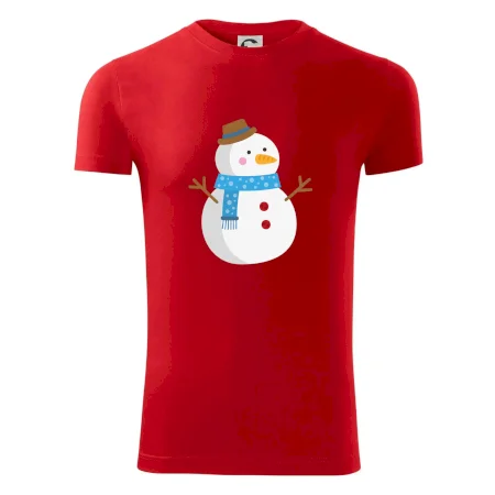 Sněhulák se šálou