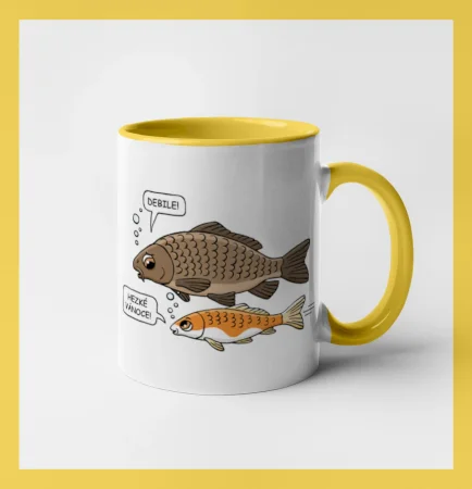 Hezké Vánoce Kapr a Koi kapr (Hana-creative)