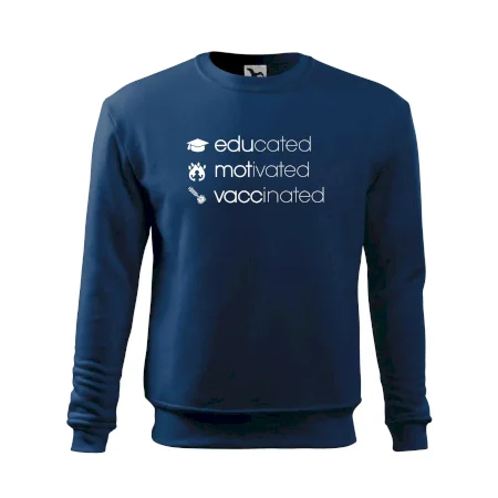 Educated motivated vaccinated