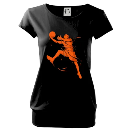 Basketball player splash