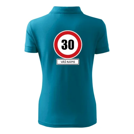 Dopravní značka - rychlost 30 - váš nápis