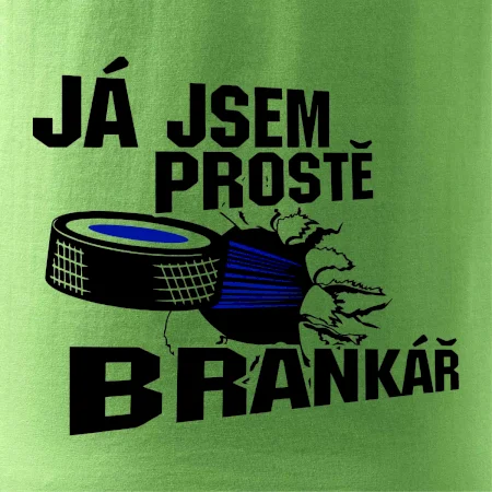 Ja jsem prostě brankář hokej