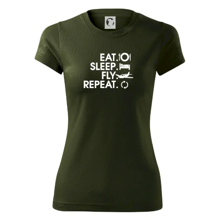 Eat sleep fly repeat
