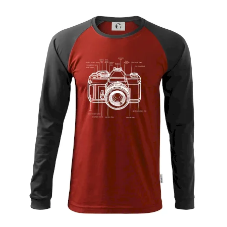 Nákres starý fotoaparát