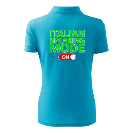 Italian speaking mode - ON