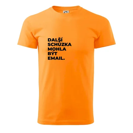 DALŠÍ SCHŮZKA MOHLA BÝT EMAIL.
