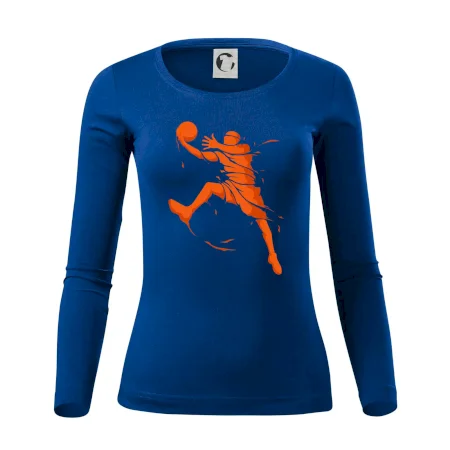 Basketball player splash