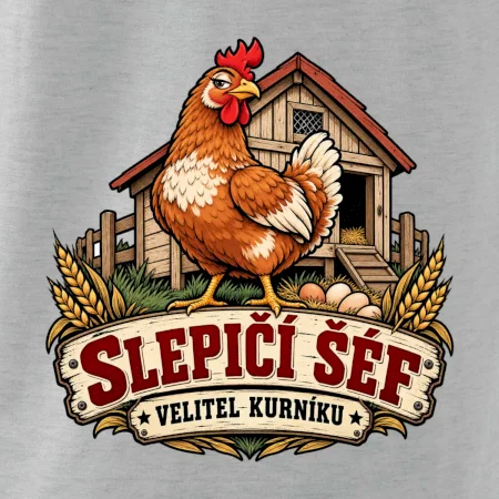 Slepičí šéf velitel kurníku