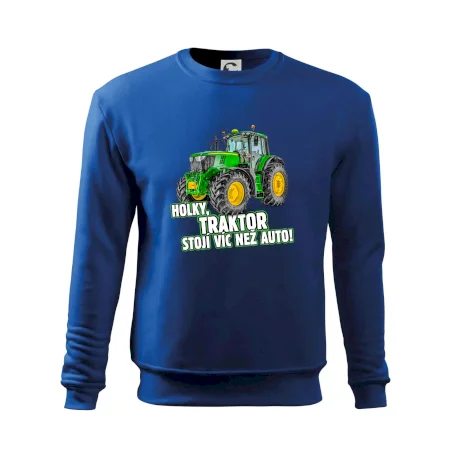 Holky, traktor stojí víc než auto