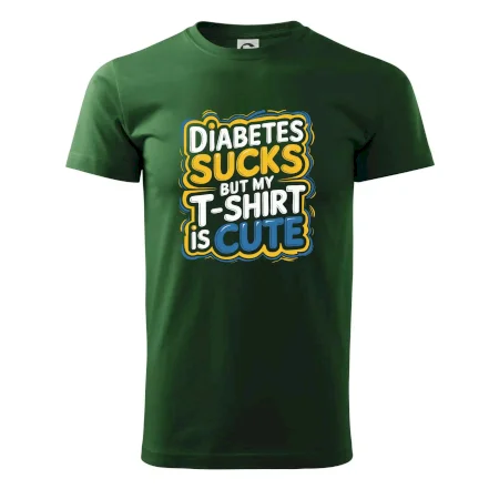 Diabetes sucks but my t-shirt is cute