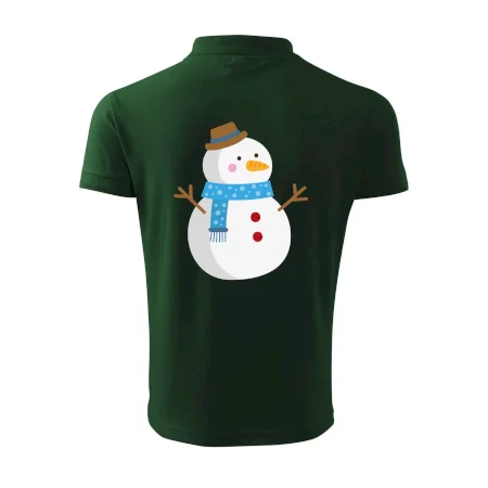 Sněhulák se šálou