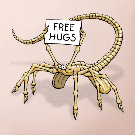 Vetřelec - free hugs (Hana-creative)