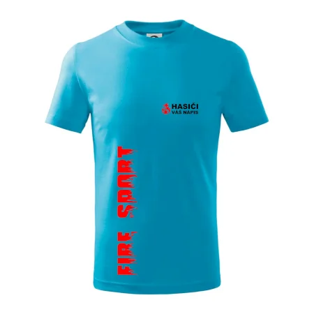 Hasiči (oheň,  Firesport, název sboru - vlastní nápis)