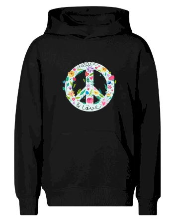 Peace and love symbol