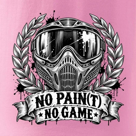 Motiv no paint no game s maskou