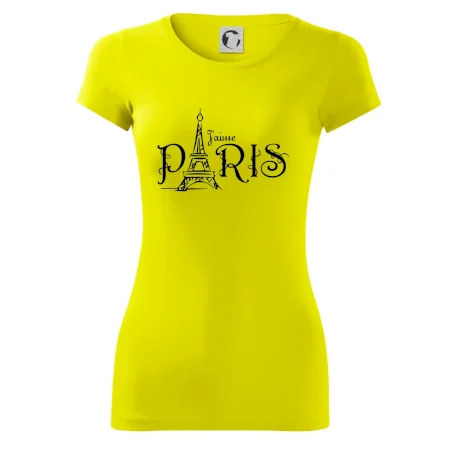 Paris nápis Eiffelovka rovný