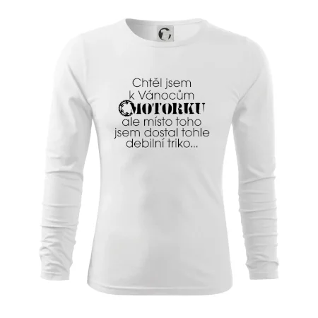 Chtěl jsem dostat motorku - Vánoce