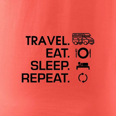 Eat sleep travel - alkovna