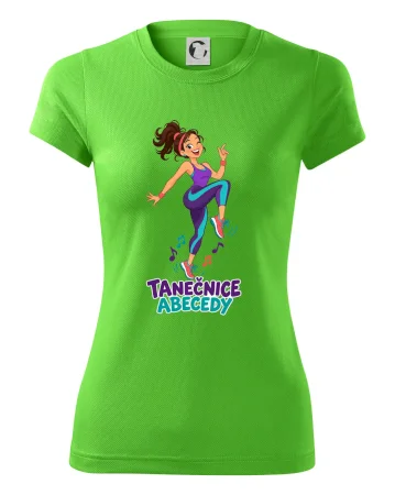 Běžecká tanečnice abecedy