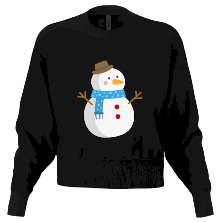 Sněhulák se šálou