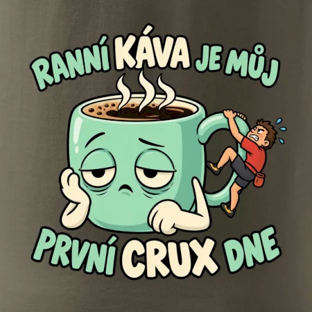 Ranní káva první crux dne