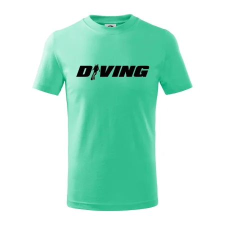 Diving nápis potápěč