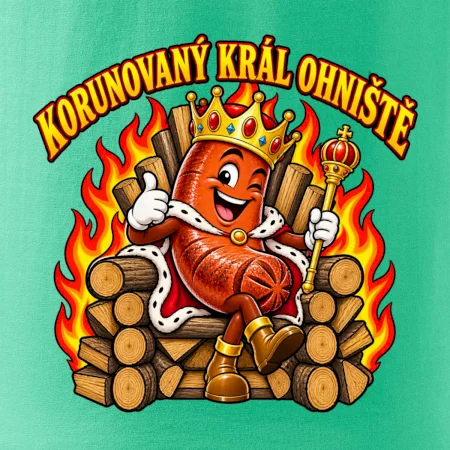 Korunovaný král ohniště