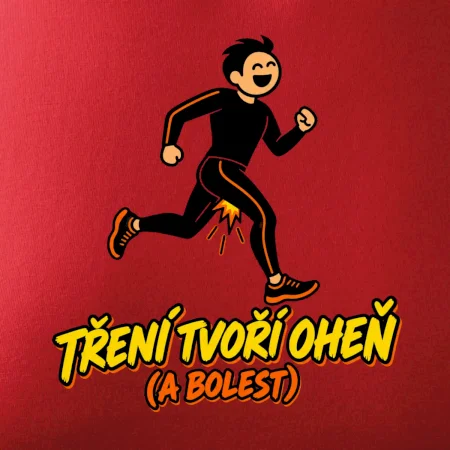 Běžecké tření tvoří oheň