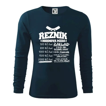 Hodinová mzda řezník