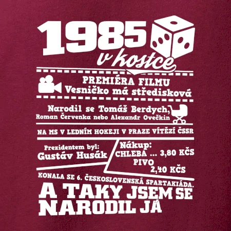1985 v kostce