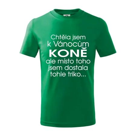 Chtěla jsem k Vánocům koně