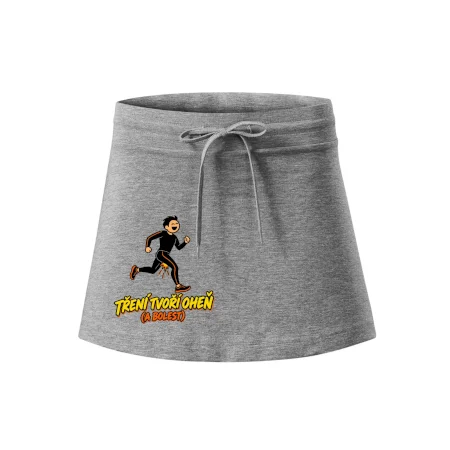 Běžecké tření tvoří oheň