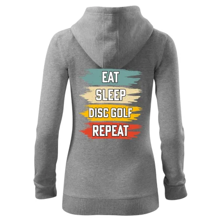Disc Golf eat sleep barevné