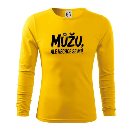 Můžu, ale nechce se mi