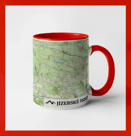 Hrnek - Jizerské hory mapa