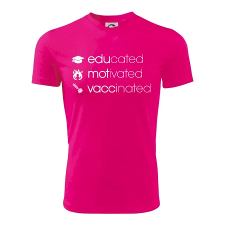 Educated motivated vaccinated