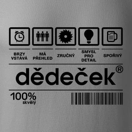 Čárový kód dědeček