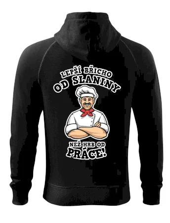 Lepší břicho od slaniny než hrb od práce