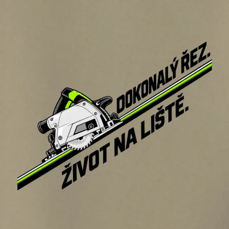 Dokonalý řez život na vodicí liště