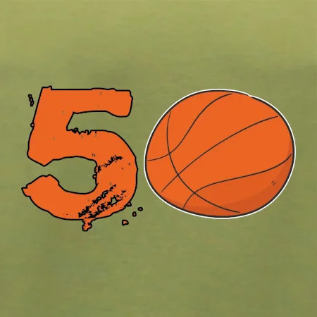 Basketball kulaté narozeniny 50