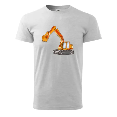 Bagr bez nápisu oranžový