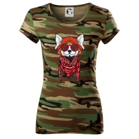 Červená panda hipster
