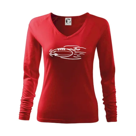 Americký fotbal letící míč