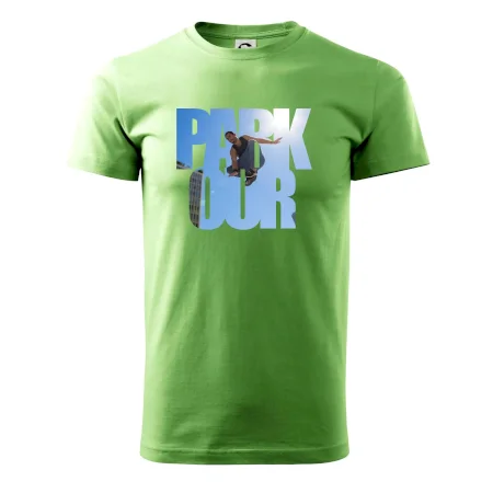 Parkour nápis nebe