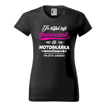 Je těžké být princezna - motorkářka