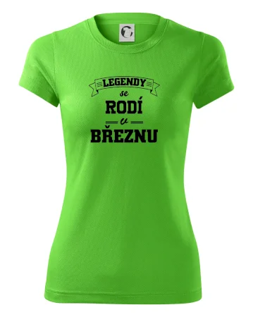 Legendy se rodí v březnu
