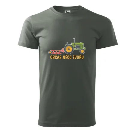 Traktor občas něco zvoře
