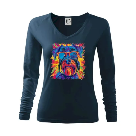 Knírač barevný styl 70s