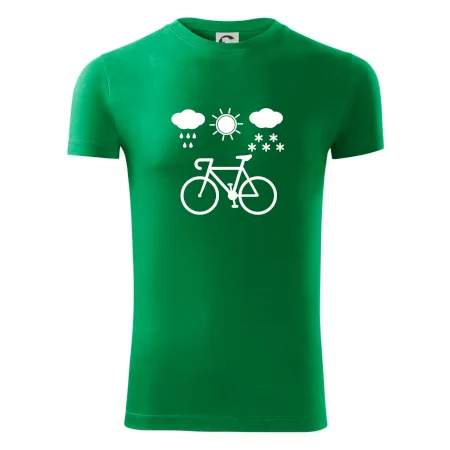 Cyklista za každého počasí