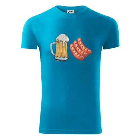 Pivo a klobása